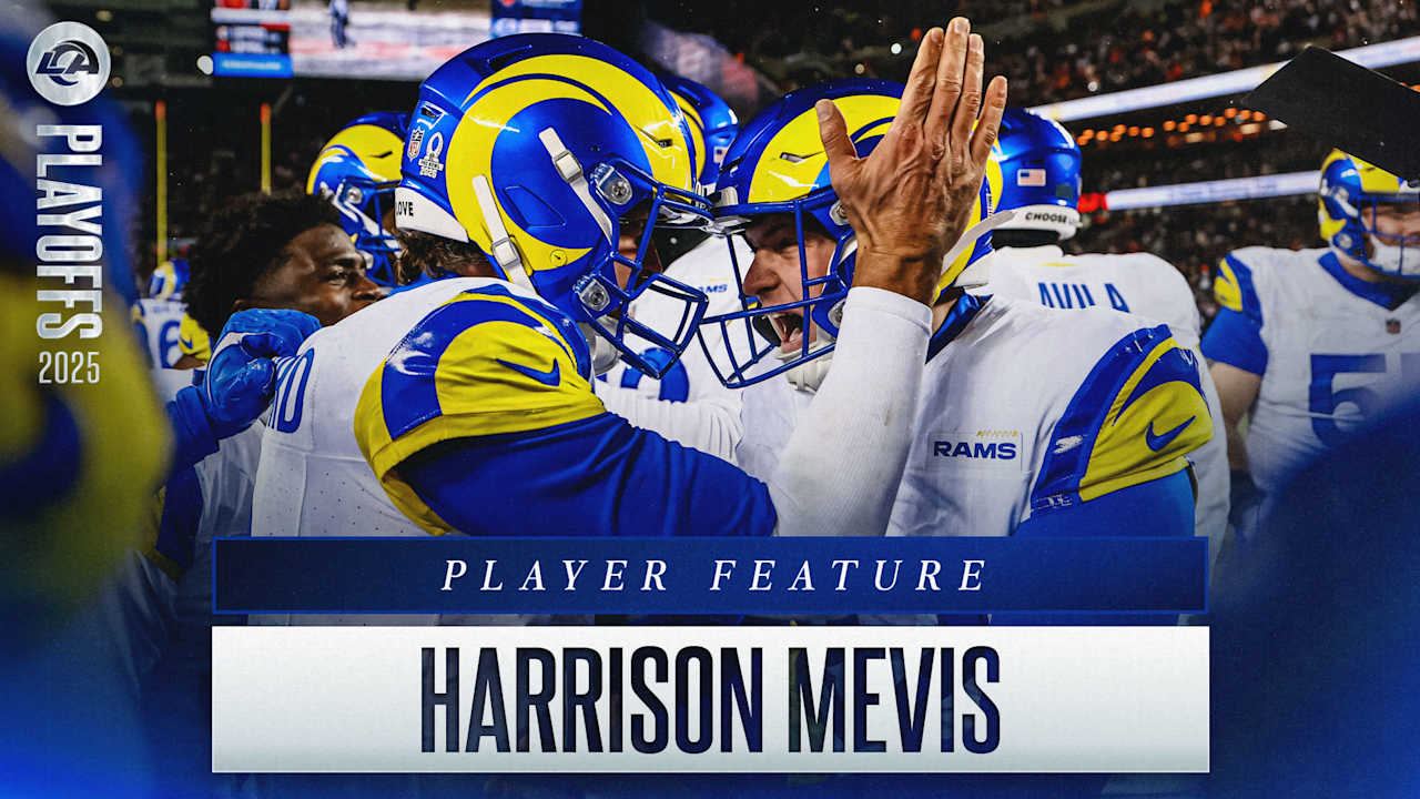 Kicker Harrison Mevis keeps his mindset simple, delivers game-winning field goal to send Rams to NFC Championship