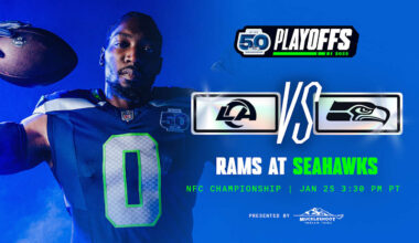 Seahawks Will Host Rams In NFC Championship Game at 3:30 p.m. Sunday