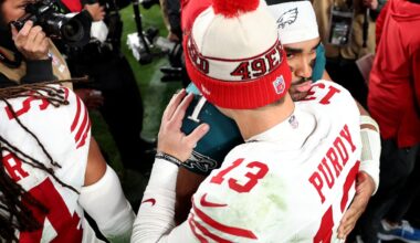 NFL playoff schedule: The 49ers will face the Eagles on Sunday