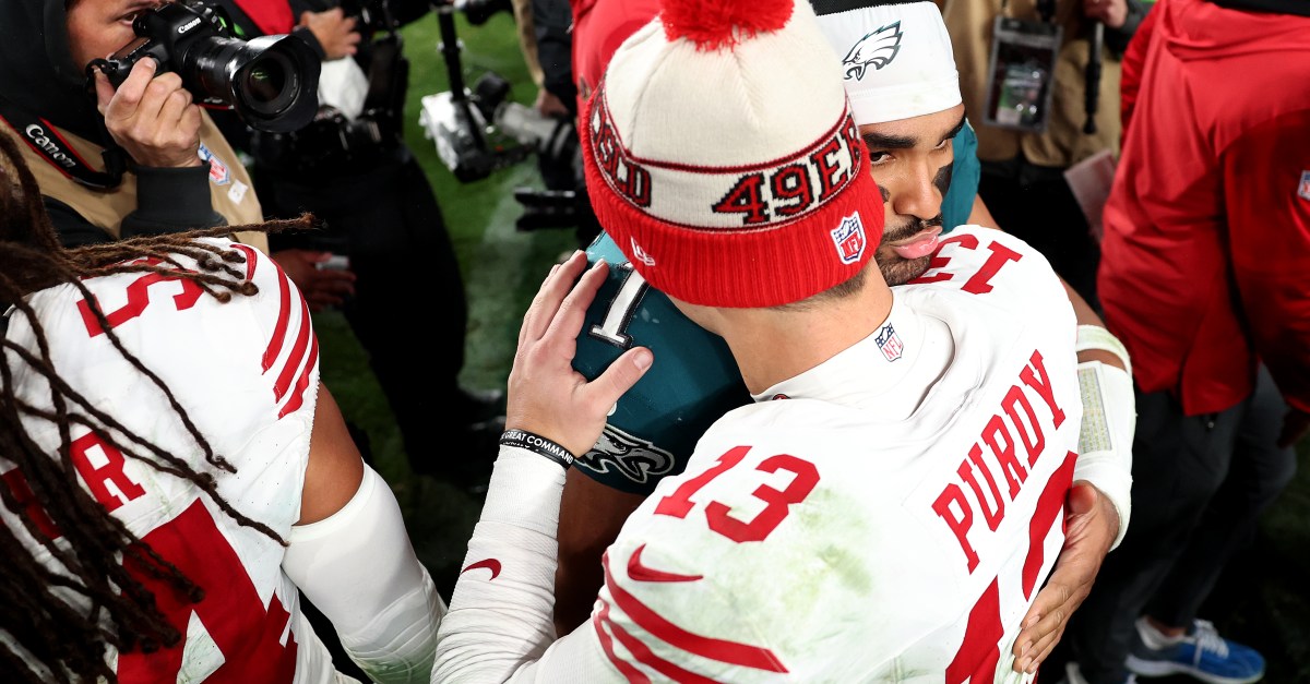 NFL playoff schedule: The 49ers will face the Eagles on Sunday