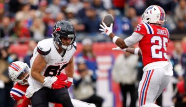 Patriots vs. Texans opening odds for NFL divisional playoffs