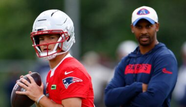 Sunday Patriots Notes: Pats strike perfect balance around Drake Maye
