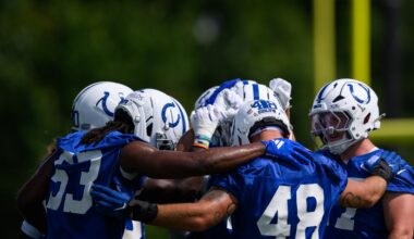 Colts announce that training camp will be moved to W. 56th street in 2027