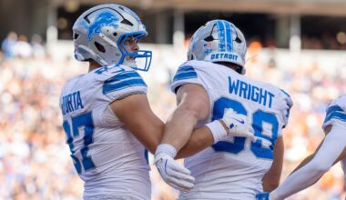 2026 is a pivotal offseason for Detroit Lions tight ends
