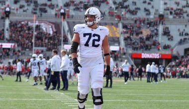 Penn State football offensive lineman, Lancaster County native Nolan Rucci declares for NFL Draft