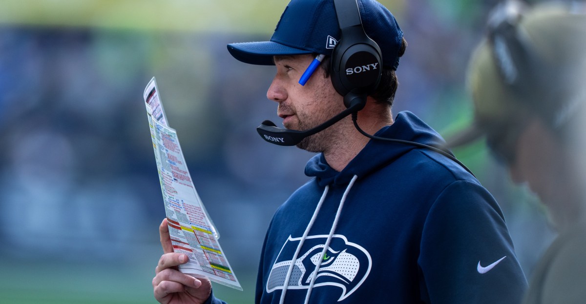 Atlanta Falcons request head coach interview with Seahawks’ Klint Kubiak
