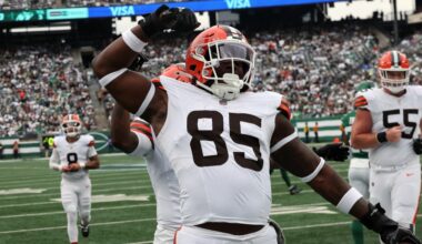 Browns TE David Njoku: Free agency calls, career in Cleveland over?