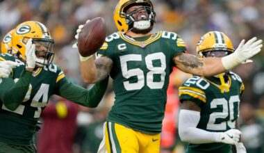 Sunday could be a preview of the Packers’ future at linebacker