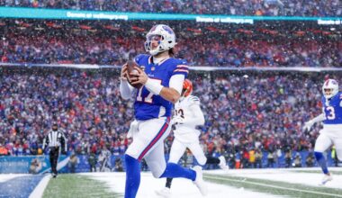 Josh Allen NFL records: Buffalo Bills QB eyeing 40-touchdown season