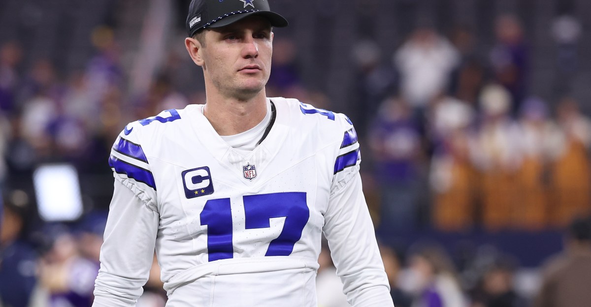 Dallas Cowboys kicker Brandon Aubrey potential 2nd-round tender option