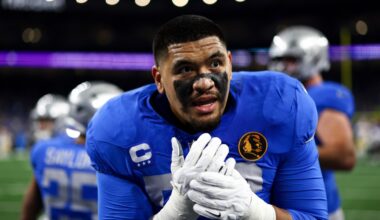 Lions’ Penei Sewell nominated for NFL’s first-ever best OL award