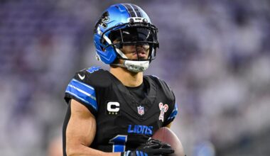 Lions, Bears Week 18 injury news: Amon-Ra St. Brown misses Wednesday