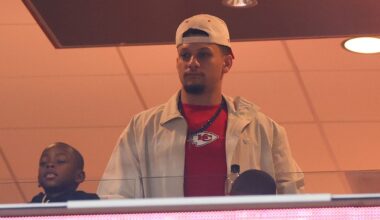 The Chiefs’ Patrick Mahomes is working to be ready for Week 1