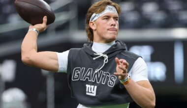 Jaxson Dart on his rookie season, Charlie Weis, and what’s to come for the NY Giants QB