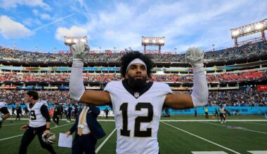 Saints wide receiver Chris ﻿Olave voted second-team All-Pro