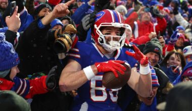 Dawson Knox, other Buffalo Bills hit incentives in win over New York Jets