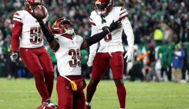 Stats and Snaps - 2025 Week 18, Commanders @ Philadelphia Eagles