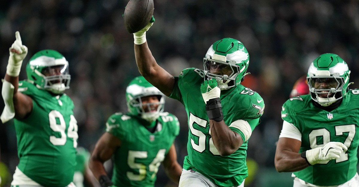 Jalyx Hunt sets new Eagles record with dominant Week 18 performance