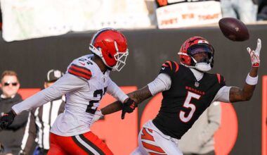 Bengals WR Tee Higgins named to AFC Pro Bowl roster as replacement