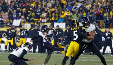 Ravens fall in final moments to Steelers on missed field goal