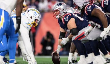 Patriots O-line looking in the mirror before divisional playoffs