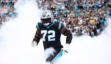 Final 2025 ratings for the Panthers offense, per Pro Football Focus