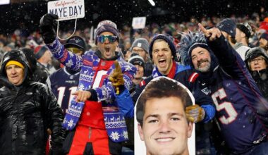 When is the AFC Championship Game between the New England Patriots and Denver Broncos?