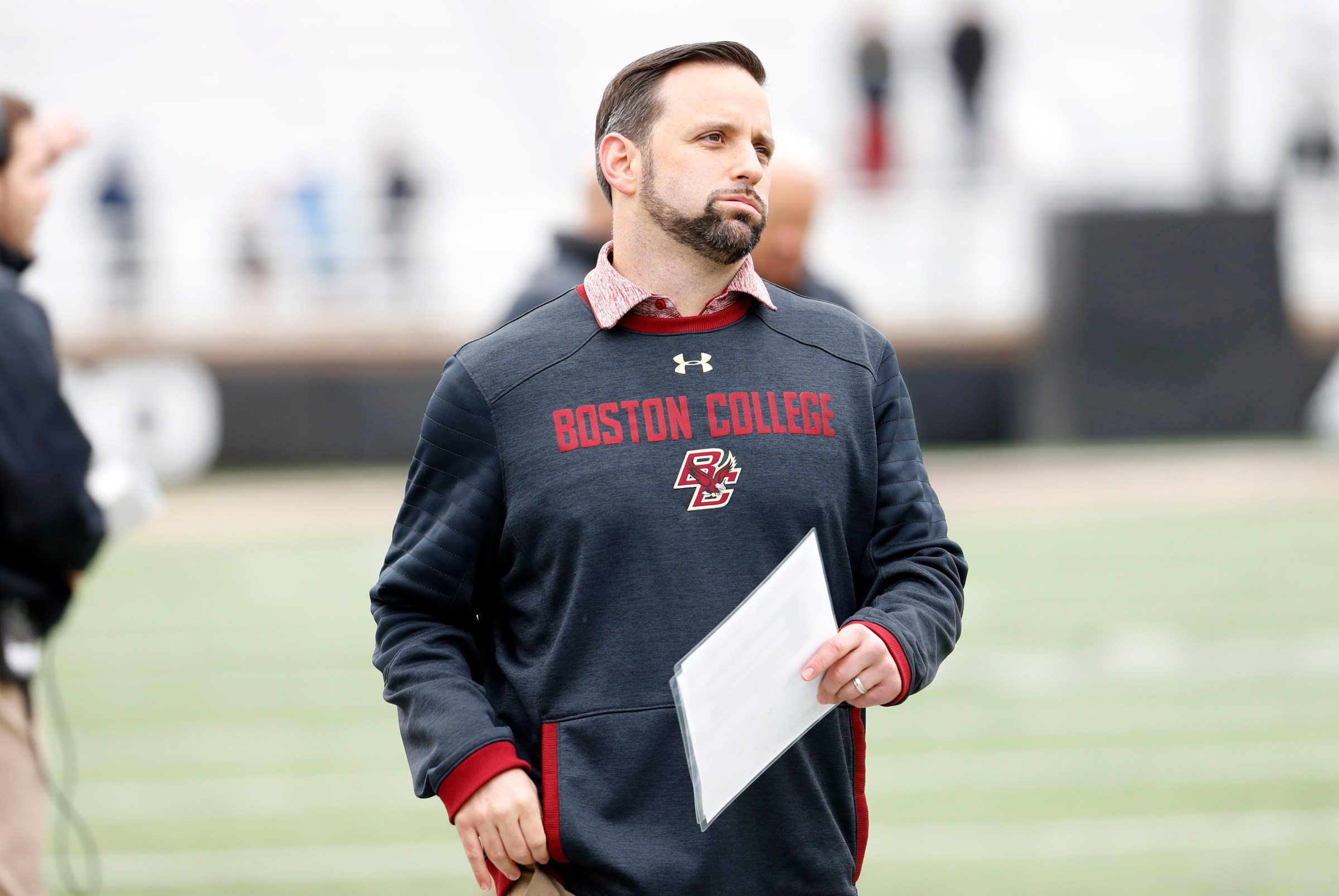 Boston College assistant coach - defensive backs Anthony Campanile