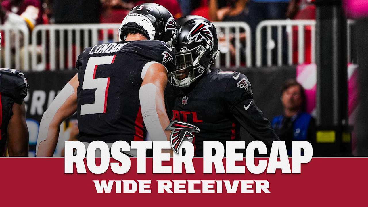 How Falcons’ wide receivers played in 2025