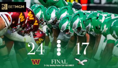 Game Recap: Commanders 24, Eagles 17