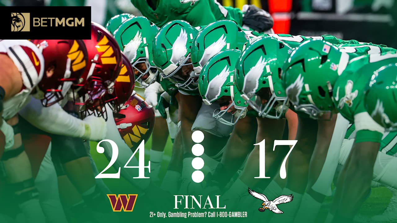 Game Recap: Commanders 24, Eagles 17