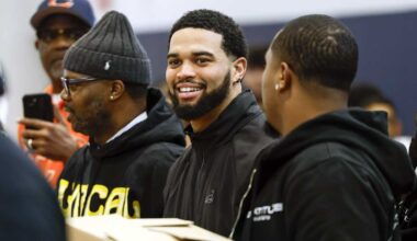 Caleb Williams named finalist for NFLPA Alan Page Community Award