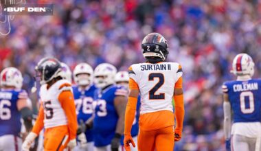 Broncos take lessons from previous playoff matchup vs. Bills, but know ‘we’re a whole completely different team’ ahead of Divisional Round battle