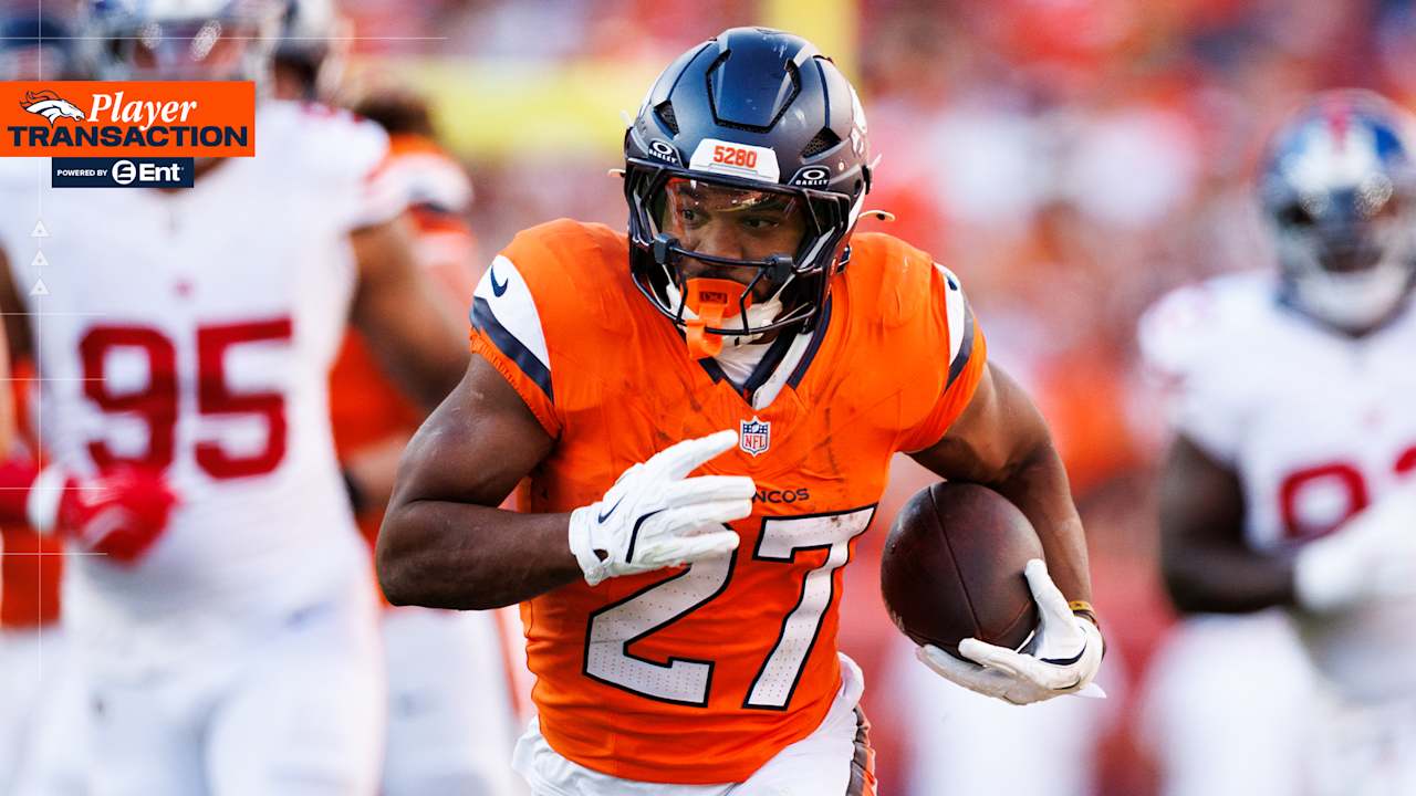Broncos designate RB J.K. Dobbins for return from IR, sign QB Ben DiNucci to practice squad