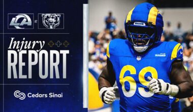 Offensive lineman Kevin Dotson, tight end Terrance Ferguson, cornerback Josh Wallace and wide receiver Jordan Whittington good to go for Sunday