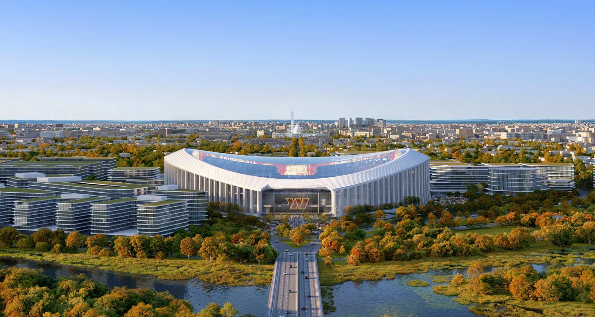 HKS Washington Commanders stadium design