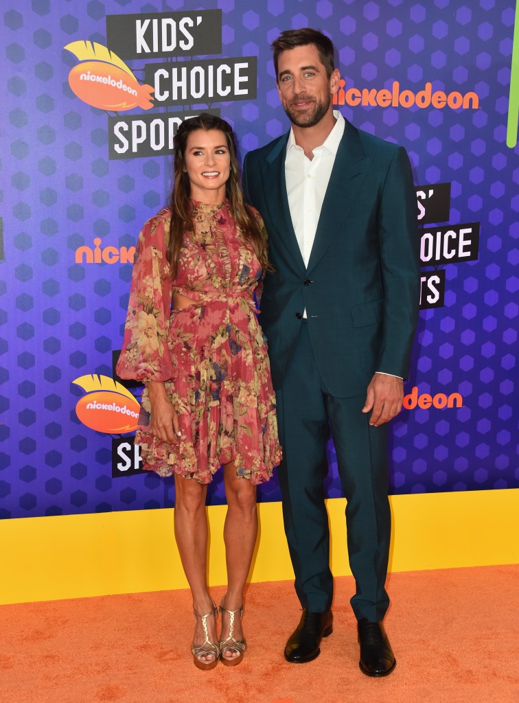 Aaron Rodgers had high-profile romances before his marriage, including a two-year relationship with Danica Patrick.