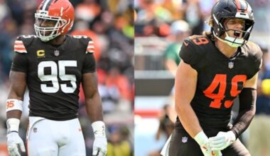 Garrett, Schwesinger among finalists for NFL defensive awards – WHIO TV 7 and WHIO Radio