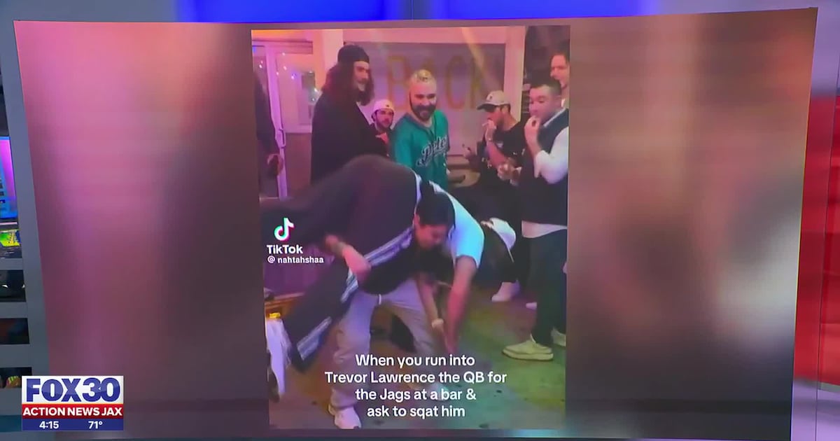 Video shows fan squatting Jacksonville Jaguars QB Trevor Lawrence – Action News Jax