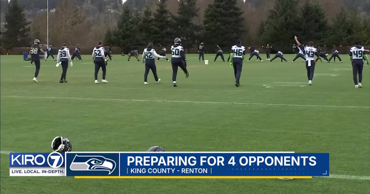 Seahawks prepare as they wait for their first playoff opponent – KIRO 7 News Seattle