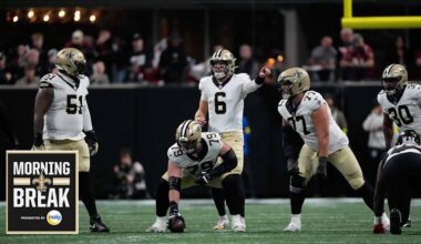 Saints close the season in Atlanta, draft position set