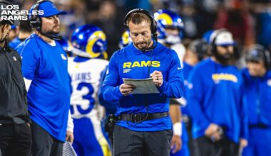 Why Rams head coach Sean McVay has been more aggressive than ever on fourth downs this year and how that could factor into Sunday's divisional round matchup