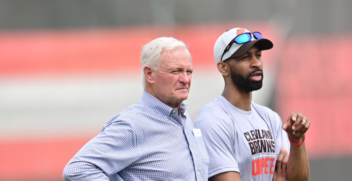 Browns head coach search, interviews still limited by NFL rules after playoffs first week ends