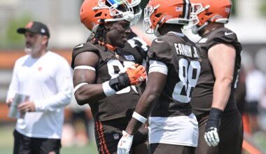 Browns final practice of 2025: 3 starters sit out on a muddy Friday