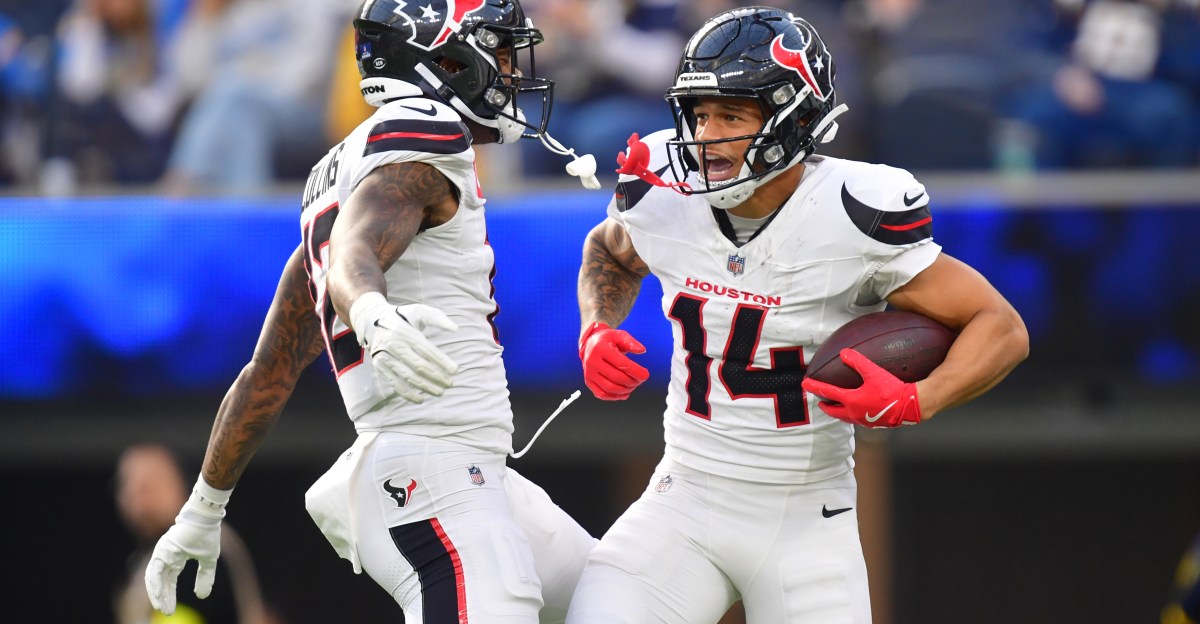 Houston Texans statistics: Jayden Higgins, Jaylin Noel vs. Chargers