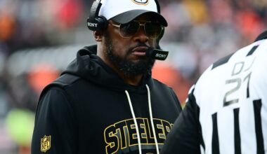 Mike Tomlin steps down as coach of the Pittsburgh Steelers