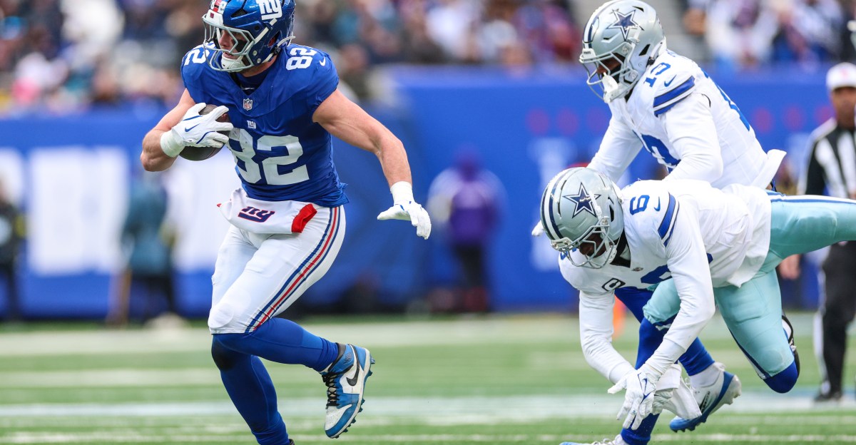 PFF grades and snap counts for the Giants’ victory over the Cowboys