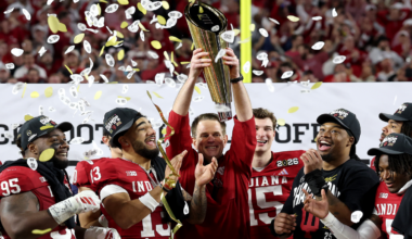 Indiana rules college football as Curt Cignetti, Hoosiers cap improbable CFP title run