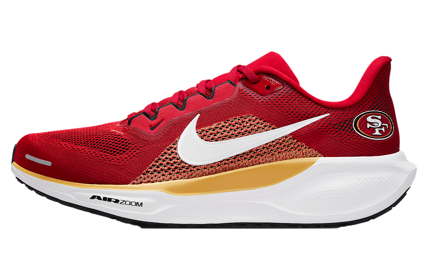 Nike San Francisco 49ers Pegasus 41 Gym Red / Club Gold