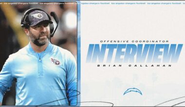 Chargers Interview Brian Callahan for Offensive Coordinator